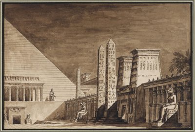 Décor de scène pour l