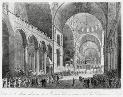 Les provinces de Vénétie prêtent serment d