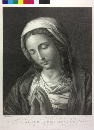 Madone en prière - Giuseppe Bortignoni