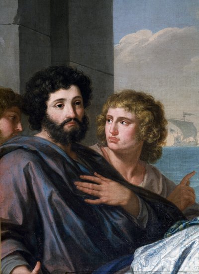 Sainte Paula partant pour la Terre Sainte (détail) - Giuseppe Bottani
