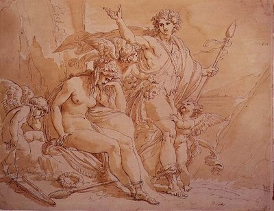 Bacchus et Ariane - Giuseppe Cades