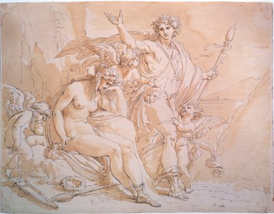 Bacchus et Ariane, années 1780 - Giuseppe Cades