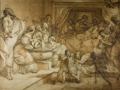 Naissance de la Vierge - Giuseppe Cades