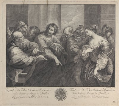 Le Christ et la femme prise en flagrant délit d