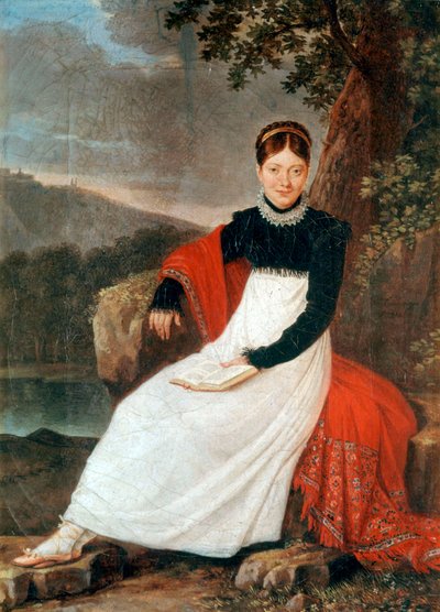 Portrait de Caroline Bonaparte - Giuseppe Cammarano