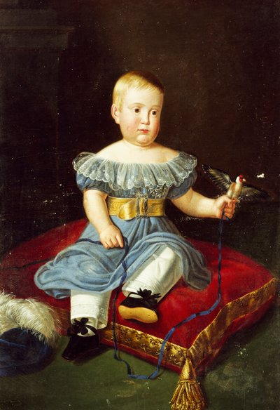 Portrait du prince Louis, Bourbon-Deux Siciles, comte d