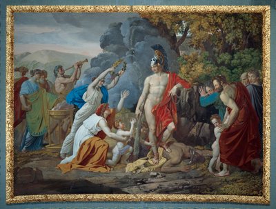 Thésée et le Minotaure - Giuseppe Cammarano