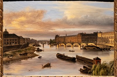 Vue de la Seine depuis le Pont Neuf - Giuseppe Canella