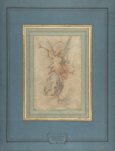 Figure allégorique de la Renommée, vers 1590 - Giuseppe Cesari