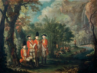 Le 25e Régiment de Pied à Minorque, vers 1771 - Giuseppe Chiesa