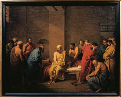 Italie, Crémone, La Mort de Socrate - Giuseppe Diotti