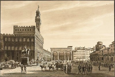 Piazza Signoria - Giuseppe Gherardi