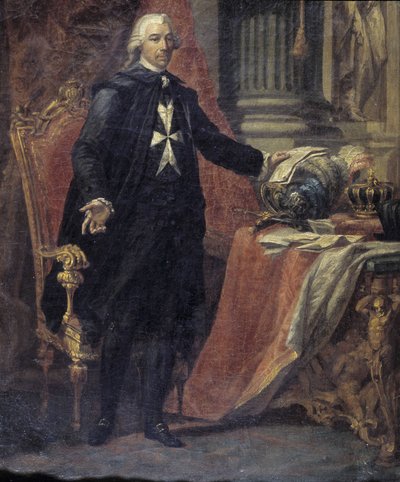 Portrait de M. de Rohan par Giuseppe Grech - Giuseppe Grech