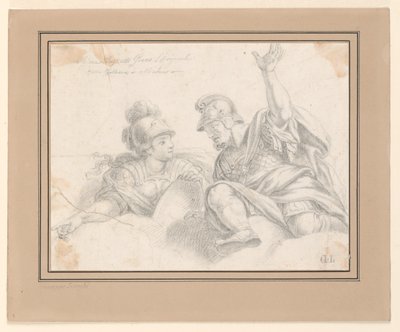 Deux soldats romains en conversation - Giuseppe Longhi