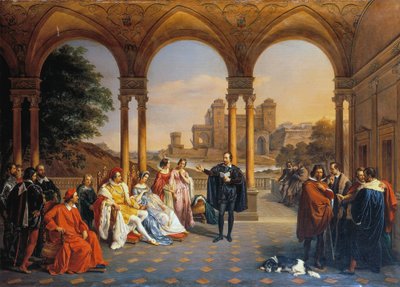 Torquato Tasso à la cour de la Maison d