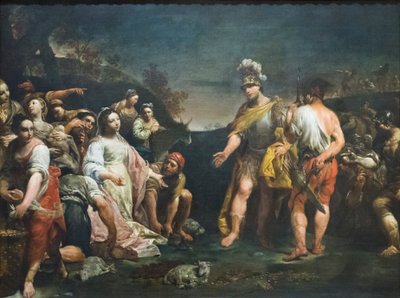 David et Abigail - Giuseppe Maria (1665 1747) Crespi