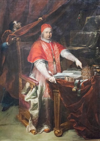 Pape Benoît XIV - Giuseppe Maria (1665 1747) Crespi