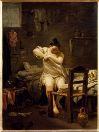 La Puce - Giuseppe Maria Crespi