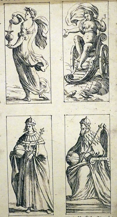 Cartes de tarot du XVIIe siècle par Giuseppe Maria Mitelli - Giuseppe Maria Mitelli