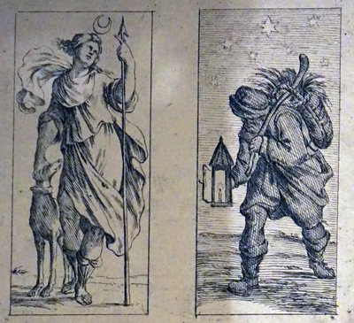 Cartes de tarot du XVIIe siècle par Giuseppe Maria Mitelli - Giuseppe Maria Mitelli