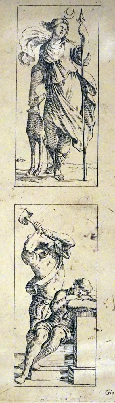 Cartes de tarot du XVIIe siècle par Giuseppe Maria Mitelli - Giuseppe Maria Mitelli