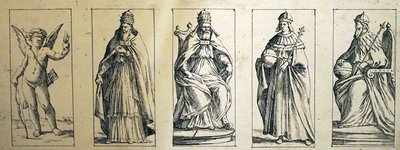 Cartes de tarot du XVIIe siècle par Giuseppe Maria Mitelli - Giuseppe Maria Mitelli