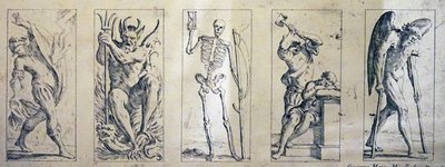 Cartes de tarot du XVIIe siècle par Giuseppe Maria Mitelli - Giuseppe Maria Mitelli