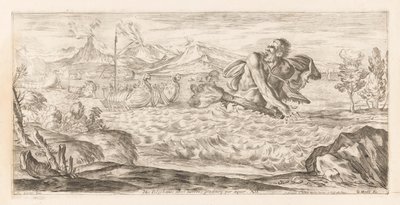 Polyphemus poursuit la flotte d