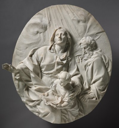 Éducation de la Vierge, vers 1700 - Giuseppe Mazzuoli