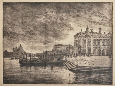 Le Palais Royal et la Basilique de la Salute - Giuseppe Miti Zanetti