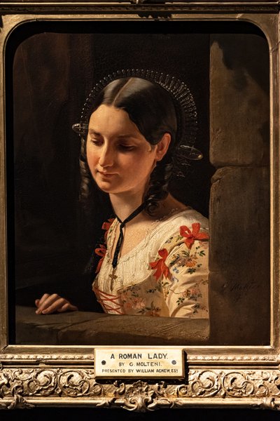Buste de Femme, Lucia des Fiancés - Giuseppe Molteni