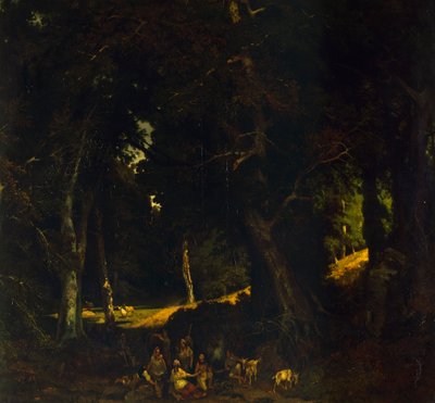 Campement de gitans - Giuseppe Palizzi