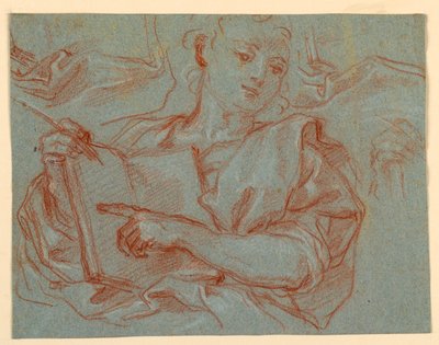 Étude pour un évangéliste - Giuseppe Passeri