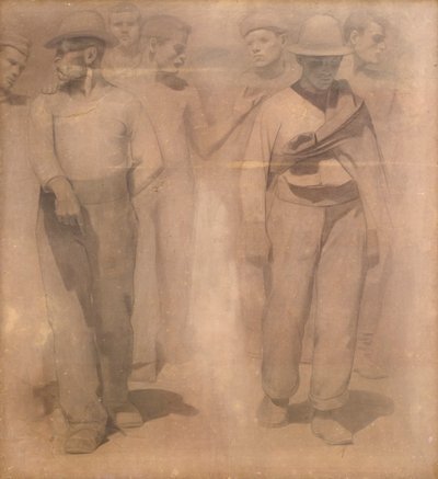 Cartoon pour le quatrième état - Giuseppe Pellizza da Volpedo