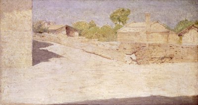 Piazza Malaspina à Volpedo - Giuseppe Pellizza da Volpedo