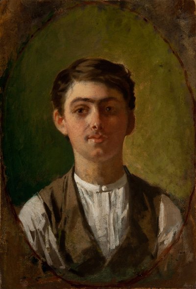 Autoportrait, 1885-1886 - Giuseppe Pellizza da Volpedo
