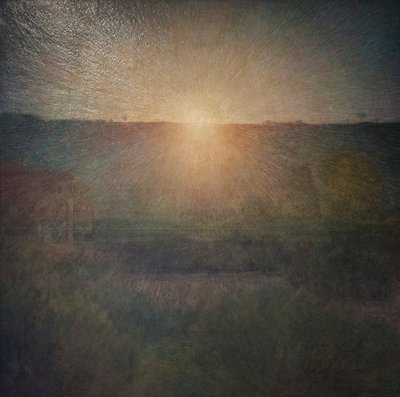 Le soleil levant - Giuseppe Pellizza da Volpedo