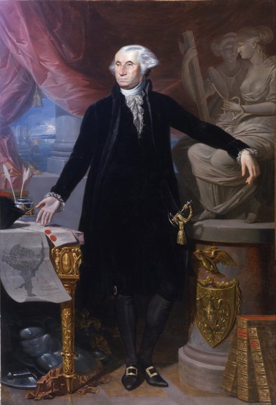 Portrait de George Washington - Giuseppe Perovani