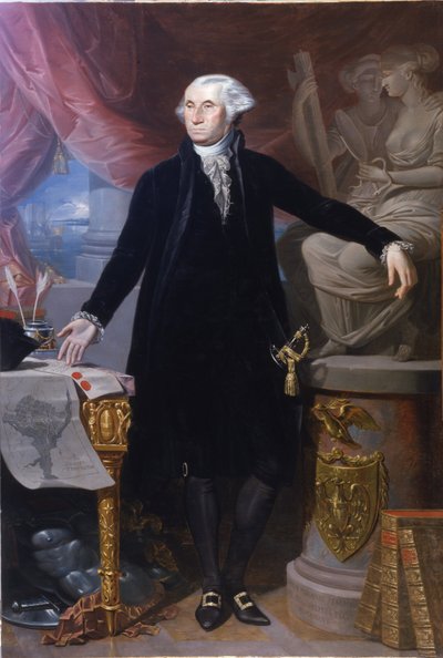Portrait de George Washington - Giuseppe Perovani