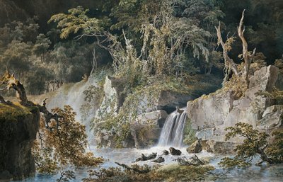 Paysage avec cascade - Giuseppe Pietro Bagetti