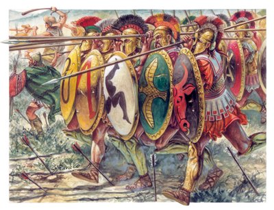Grèce antique : hoplites - Giuseppe Rava