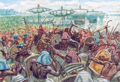 Égypte ancienne : la bataille du Delta était une bataille navale entre l