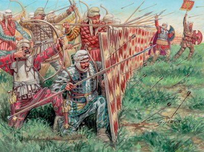 Infanterie perse - Giuseppe Rava