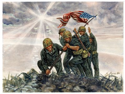 Seconde Guerre mondiale, guerre du Pacifique : bataille d