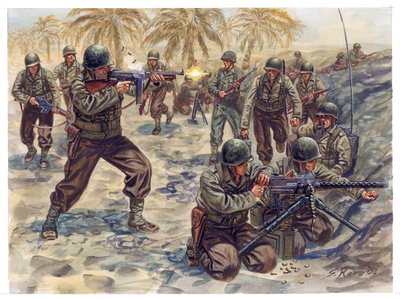 Seconde Guerre mondiale, campagne de Tunisie : offensive d