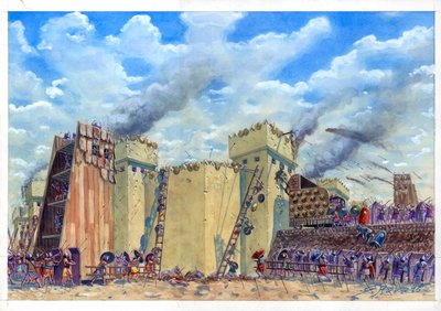 Siège de Tel Lachish - Giuseppe Rava