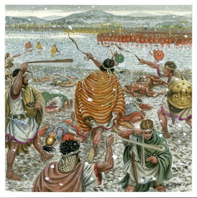 La bataille de la Trébie - Giuseppe Rava
