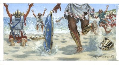 Les 10 000 Grecs de Xénophon atteignent la mer Noire - Giuseppe Rava