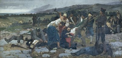 La mort de Carlo Pisacane - Giuseppe Sciuti