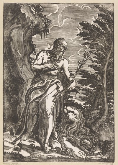 Saint Jérôme dans le désert - Giuseppe Scolari